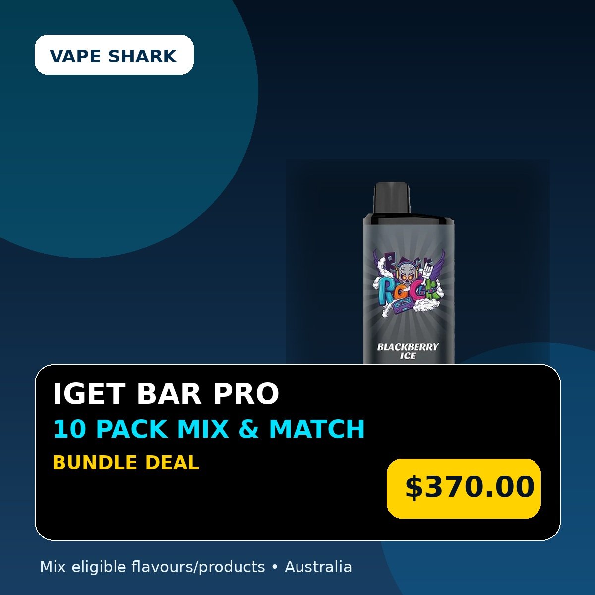 IGET BAR PRO Mix & Match 10 Pack Bundle