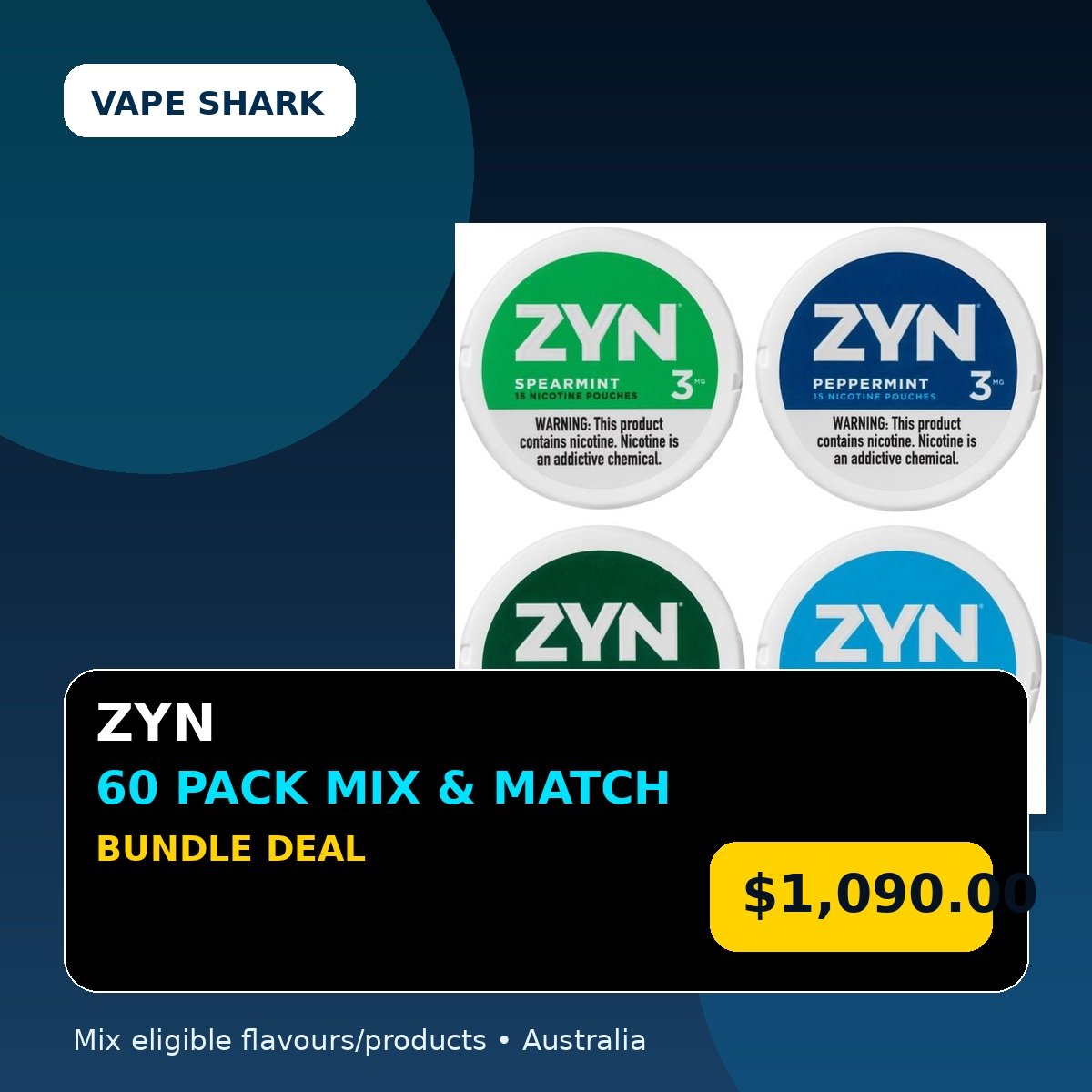 ZYN Mix & Match 60 Pack Bundle