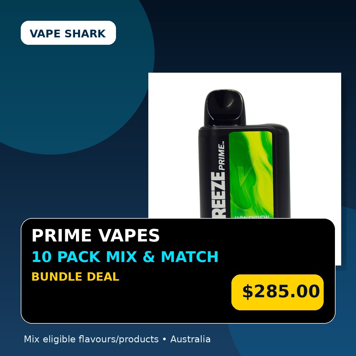PRIME Vapes Mix & Match 10 Pack Bundle